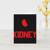Carte Mens I Survived My Wife's Kidney Transplant, New K (Fleur jaune)