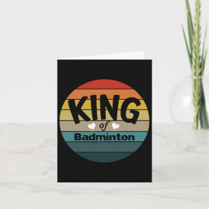 Carte Mens King De Dminton