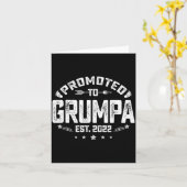 Carte Mens Promoted To Mpa Est 2022 Funny New Mpa  (Fleur jaune)