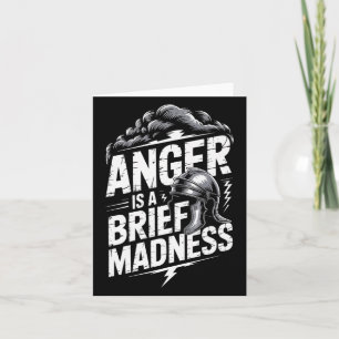 Carte Mens Seneca stoïque Philosoper Citation Motivation