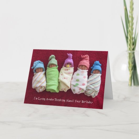 Carte Mensonge éveillé : Bébés d'argile, sculptures : (Devant)