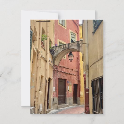 Carte Menton, France (Devant)