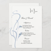 Carte Menu (Devant / Derrière)