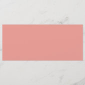 Carte menu à plat à ressort (Dos)