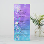 Carte Menu Du Sea Beach Party (Debout devant)