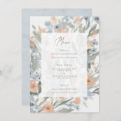 Carte Menu Garden Floury (Devant / Derrière)