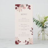 Carte Menu Garden Love (Debout devant)