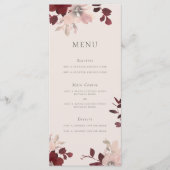 Carte Menu Garden Love (Devant)
