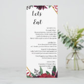 Carte Menu Jeu 4 moderne (Debout devant)