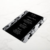 Carte menu Mariage (Rotation)