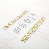 Carte menu Mariage (Rotation)