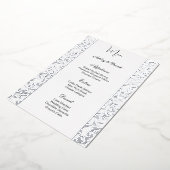 Carte menu Mariage (Rotation)