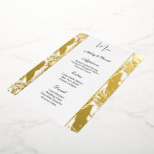 Carte menu Mariage (Rotation)