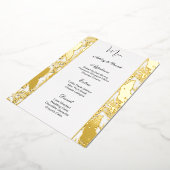 Carte menu Mariage (Rotation)