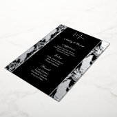 Carte menu Mariage (Rotation)