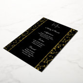 Carte menu Mariage (Rotation)