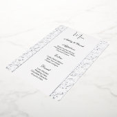 Carte menu Mariage (Rotation)