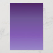 Carte menu plus grande - Fleurs mauves violettes e (Dos)