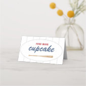 Carte menu Tente de baseball (Devant)