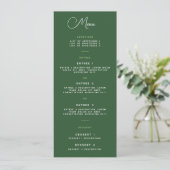 Carte menu - Wrightsville Manor Suite (Debout devant)