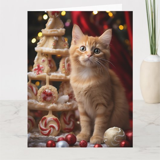 Carte Meowy Christmas ! (Devant)