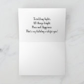 Carte Meowy Christmas Cat - Ajouter VOTRE PHOTO CAT (Intérieur)