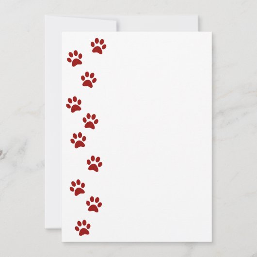 Carte Meowy Christmas Chat Kitten Photo Blanc (Dos)