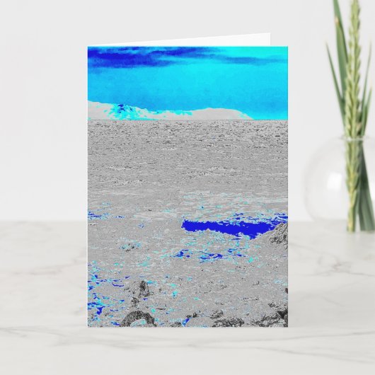Carte mer bleue (Devant)