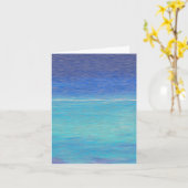 Carte Mer Bleue des Caraïbes (Fleur jaune)