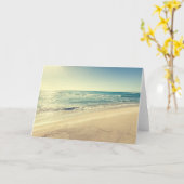Carte Mer en hiver (Fleur jaune)