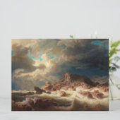 Carte Mer orageuse avec épave (par Marcus Larson) (Debout devant)