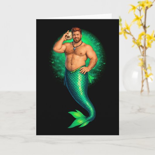 Carte Merbear Lagoon - Tadhg Ó Farraige (Fleur jaune)