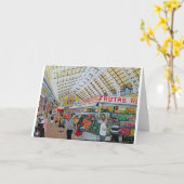 Carte Mercado Central de Valencia Peinture d'Alfred Fox (Fleur jaune)