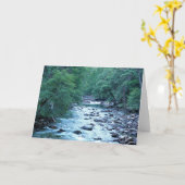 Carte Merced river by Happy Isles, Yosemite, CA (Fleur jaune)