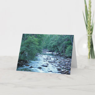 Carte Merced river by Happy Isles, Yosemite, CA