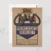 Carte Mercedes Berliet (Devant / Derrière)