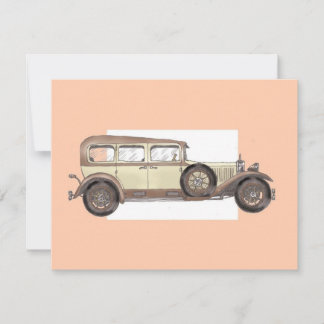 Carte Mercedes Limousine 1920