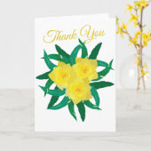 Carte Merci (Fleur jaune)