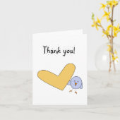 Carte Merci (Fleur jaune)