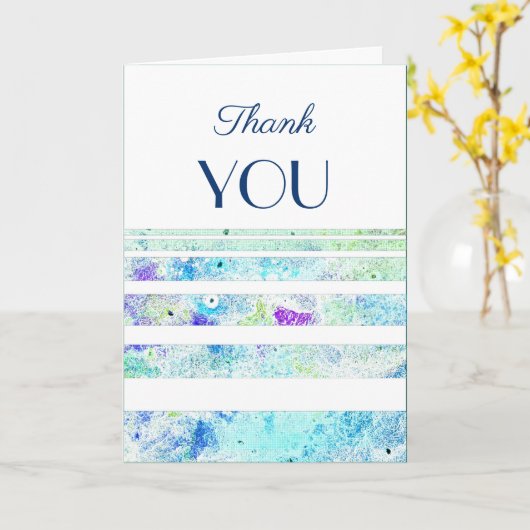 Carte Merci (Fleur jaune)