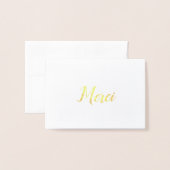 Carte Merci (Devant avec enveloppe)