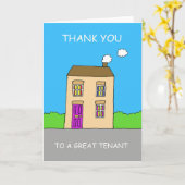 Carte Merci à Great Tenant (Fleur jaune)
