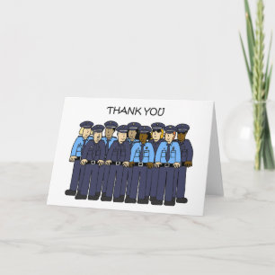 Carte Merci à la police