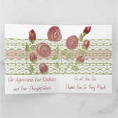 Carte Merci À Notre Merveilleuse Infirmière (Intérieur)