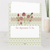 Carte Merci À Notre Merveilleuse Infirmière (Dos)