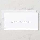 Carte MERCI Ajouter vos photos (Dos)