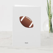 Carte Merci américaine de football (Dos)