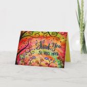 Carte Merci amusant et insouciant (Devant)