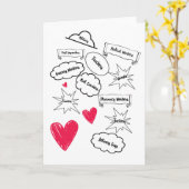 Carte Merci Aux Travailleurs Essentiels (Fleur jaune)