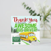Carte Merci Awome Bus Driver (Debout devant)